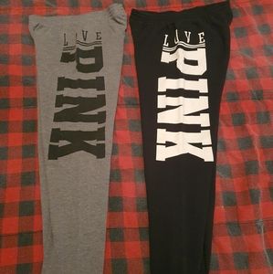 Vs pink sweats